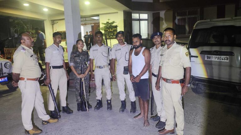 पुलिस की बड़ी कार्रवाई, समस्तीपुर से दबोचा गया आरोपित