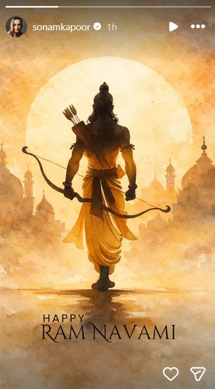 राम नवमी पर सोनम-आर माधवन का खास अंदाज, सोशल मीडिया पर ऐसे फैंस को किया विश 2 Image 294