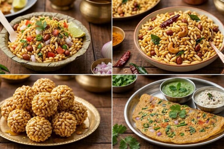 मुरमुरा से बनने वाली टेस्टी और आसान रेसिपी आइडियाज