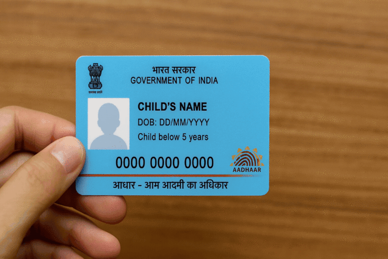 नवजात शिशुओं के लिए कैसे बनवाएं आधार कार्ड? जानिए ‘नीले आधार’ के फायदे और अप्लाइ करने का तरीका