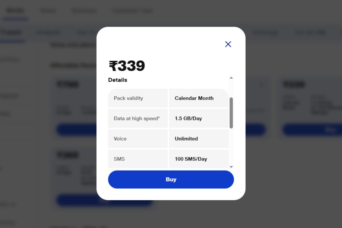 Jio Rs 339 Plan Details