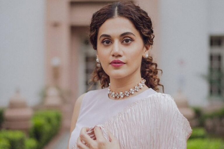 आंखों पर पट्टी बांध एक्शन करती दिखेंगी तापसी पन्नू, ‘गांधारी’ की शूटिंग पूरी