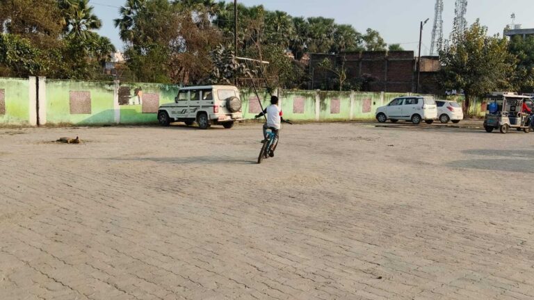 लापरवाही की हद. सोनहन बस पड़ाव को नगर पर्षद ने छोड़ा भगवान भरोसे