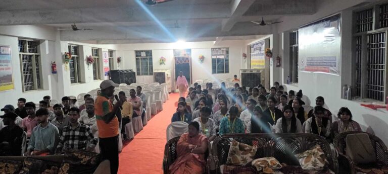 युवा आपदा मित्र आवासीय प्रशिक्षण कार्यक्रम के तहत युवाओं का प्रशिक्षण प्रारंभ
