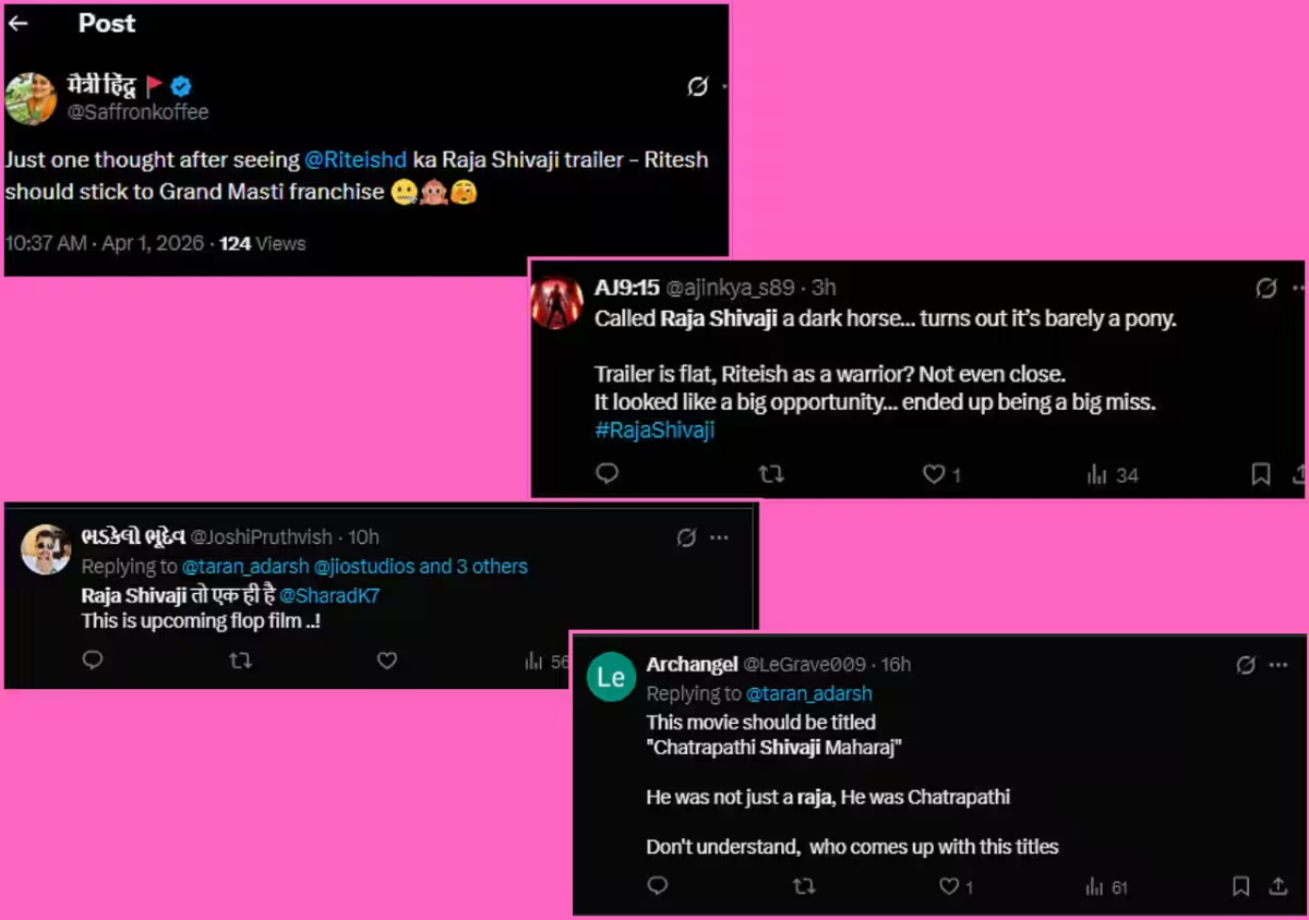 विवादों में घिरी रितेश देशमुख की 'राजा शिवाजी', टीजर रिलीज के साथ बढ़ा मामला 1 Image 12