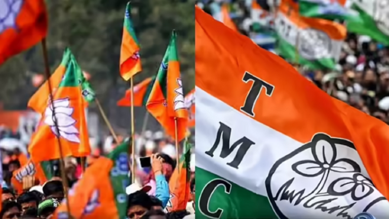 बंगाल चुनाव: पश्चिम बंगाल में 15 बूथों पर वोटिंग के दौरान हंगामा, आपस में भिड़े TMC-BJP कार्यकर्ता