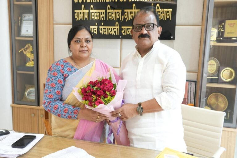 दीपिका पांडेय सिंह से मिले मिथिलेश ठाकुर, पलामू प्रमंडल की विकास योजनाओं पर हुई चर्चा