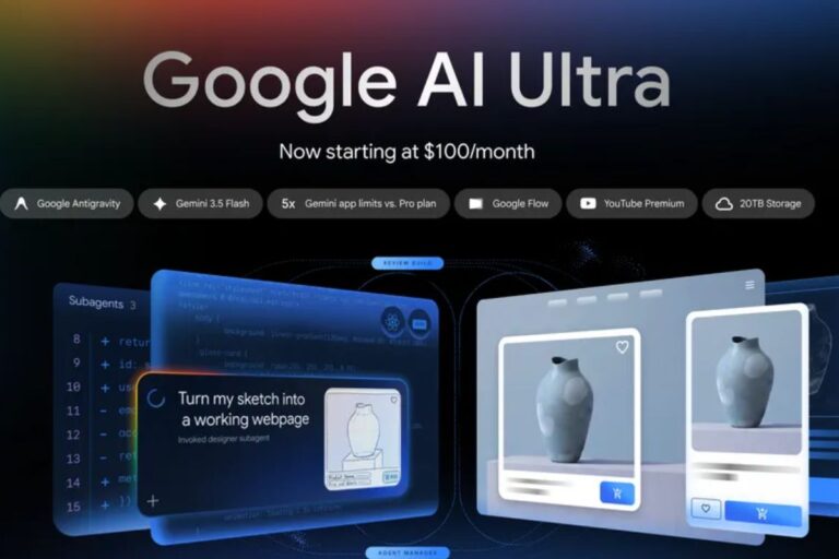 Google का नया AI Ultra प्लान, मिलेगा 20TB स्टोरेज और एडवांस्ड एआई टूल्स का ऐक्सेस