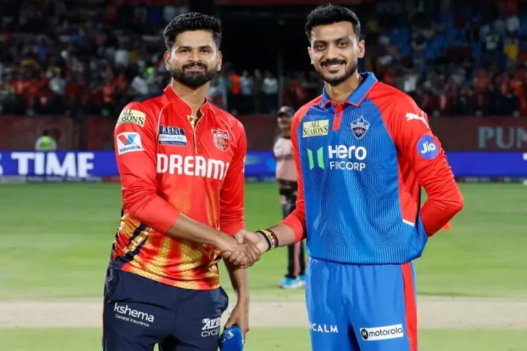 PBKS vs DC: प्रियांश-अय्यर का अर्धशतक, पंजाब किंग्स ने बनाए 210 रन