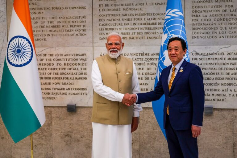 रोम में पीएम मोदी को मिला FAO एग्रीकोला मेडल, भारत के किसानों को किया समर्पित