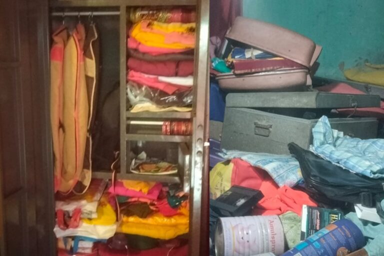 रामपुर में दो घरों में भीषण चोरी, करोड़ों के गहने और नगदी लेकर फरार हुए चोर