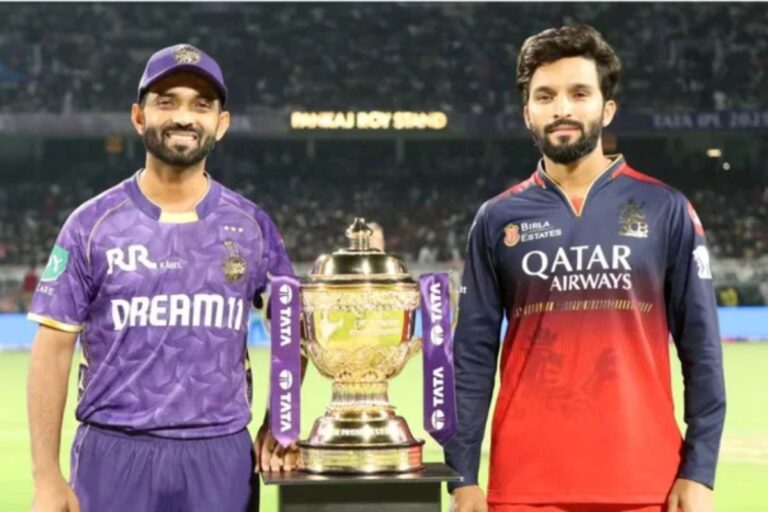 RCB vs KKR: अंगकृष रघुवंशी का अर्धशतक, कोलकाता ने बेंगलुरु को दिया 193 रनों का लक्ष्य