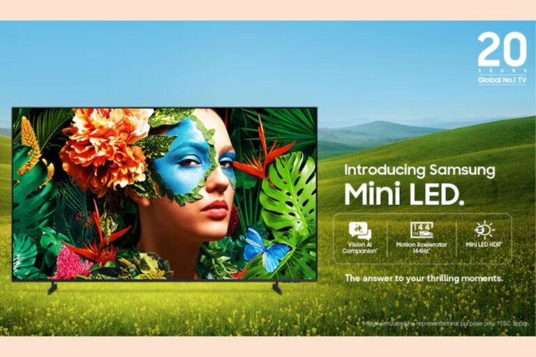 100 इंच तक स्क्रीन साइज वाली AI-पावर्ड Mini LED TV सीरीज लायी Samsung, बजट में मिलेंगे प्रीमियम फीचर्स