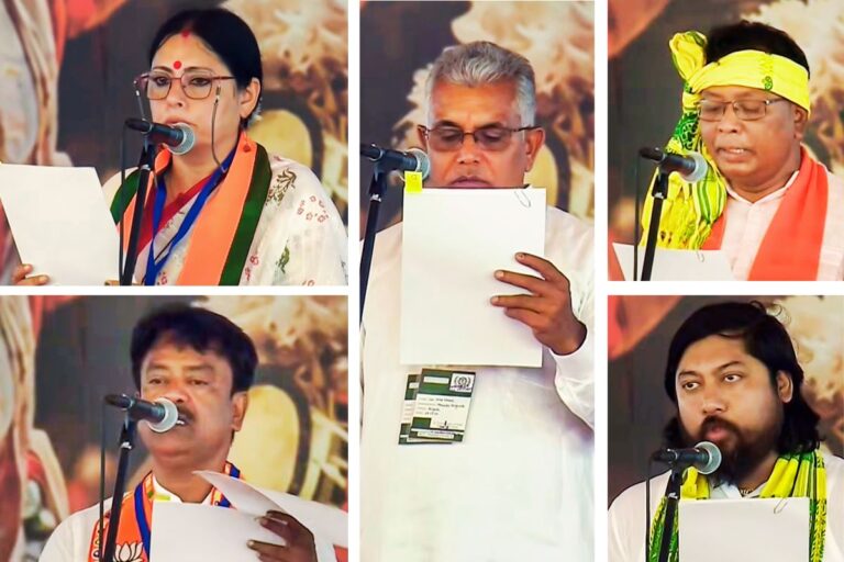 शुभेंदु कैबिनेट में दिखा संघ का प्रभाव, महिला और आदिवासी के साथ मतुआ को भी जगह