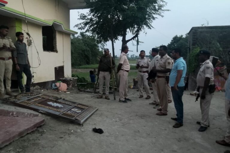 सीवान: फरार आरोपी की गिरफ्तारी के लिए पुलिस ने अभियान तेज किया