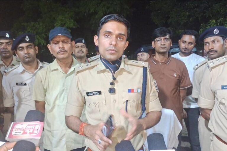 गोपालगंज में फायरिंग करने वाले 2 बदमाश गिरफ्तार, देशी पिस्टल और मोटरसाइकिल बरामद