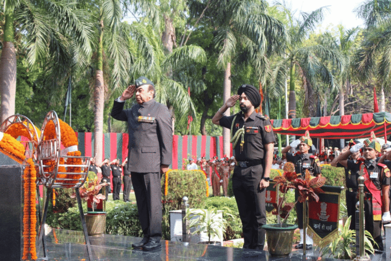राज्यपाल सैयद अता हसनैन का दानापुर रेजिमेंट सेंटर दौरा, वीर सैनिकों को दी श्रद्धांजलि