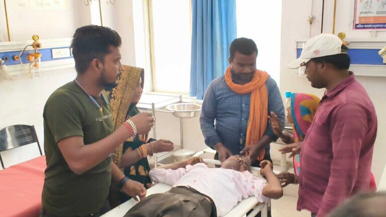 SUPAUL दो  बाइकों की की टक्कर में दो जख्मी, प्राथमिक उपचार के बाद एक रेफर
