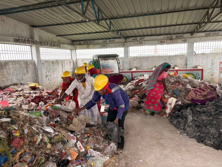 SAHARSA NEWS : पंचायत में कचरा प्रबंधन की नयी पहल, डंपिंग से बनेगा जैविक खाद
