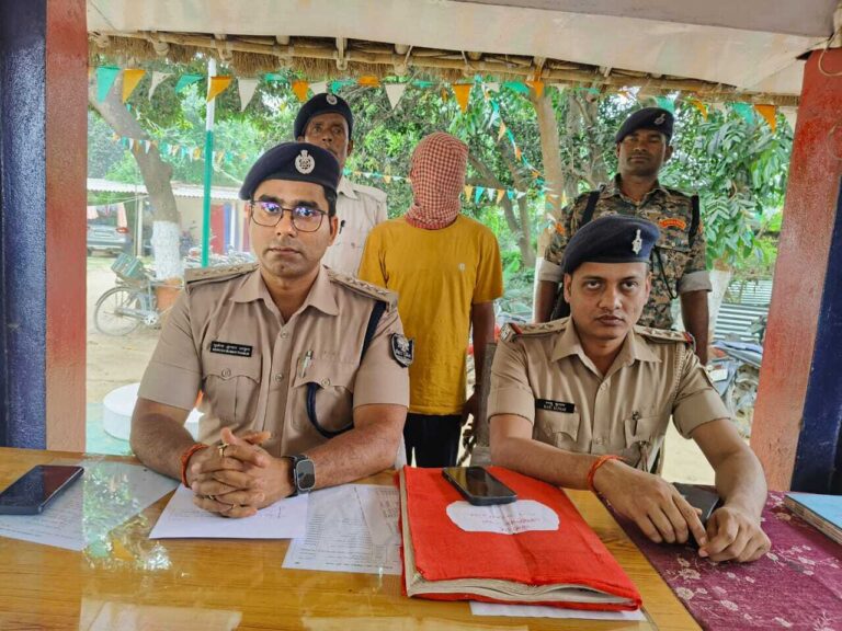 SAHARSA NEWS : हथियार व गोली के साथ युवक गिरफ्तार