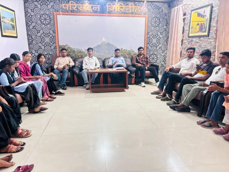 Giridih News :इंटर रिजल्ट में त्रुटि सुधार नहीं होने पर होगा आंदोलन : छात्र मोर्चा