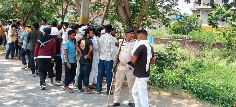 कुदरा बाईपास नहर में शव मिलने की सूचना पर फैली सनसनी, निकला बछड़ा