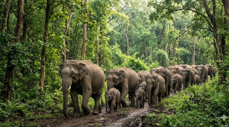 बिंदीचक में जंगली हाथियों ने एक व्यक्ति को कुचलकर मार डाला