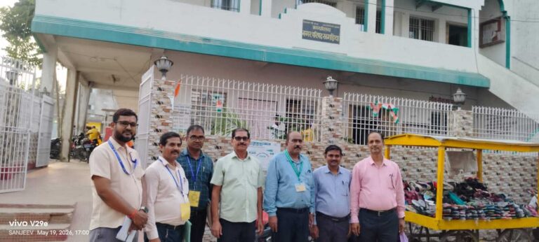 शहर में चल रहे जनगणना कार्य का असिस्टेंट डायरेक्टर ने किया भौतिक निरीक्षण