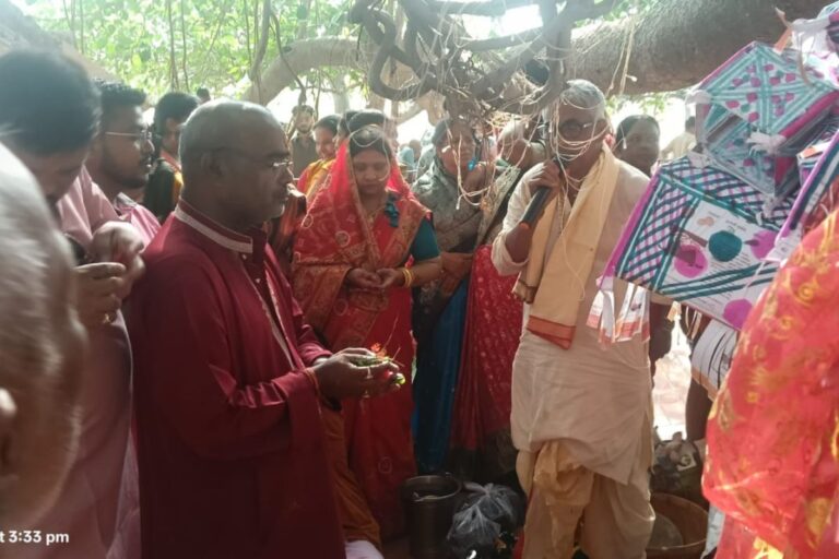 चांदन में धूमधाम से हुई वार्षिक गंवाली पूजा, उमड़ी श्रद्धालुओं की भीड़