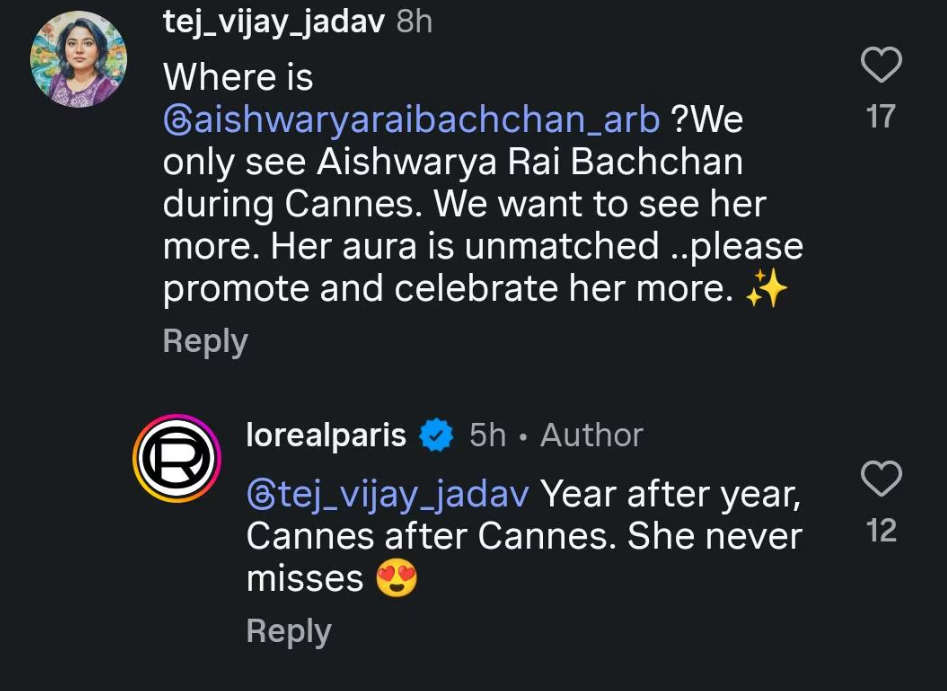 Cannes 2026: लोरियल पेरिस पर भड़के फैंस, पोस्टर पर आलिया दिखीं, लेकिन ऐश्वर्या गायब 5 Image 165