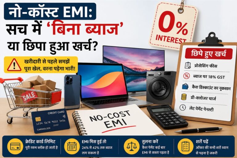 नो-कॉस्ट EMI क्या सच में फायदेमंद या सिर्फ झांसा होता है? यहां समझिए पूरा हिसाब