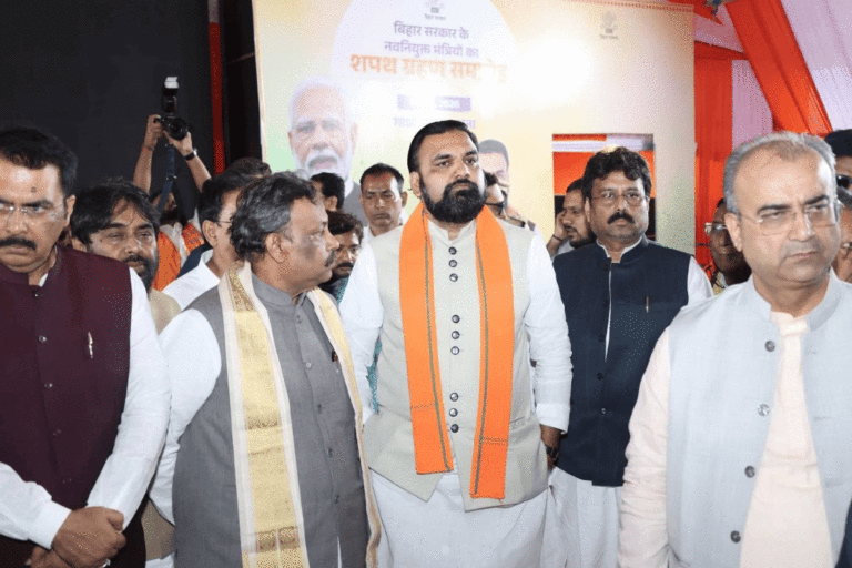 सम्राट कैबिनेट के मंत्री आज लेंगे शपथ, पीएम मोदी का होगा रोड शो, डेढ़ घंटे रहेंगे शहर में