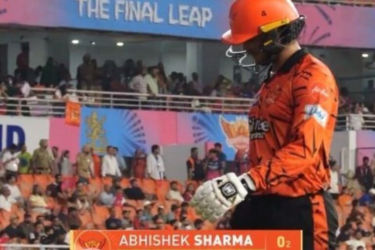 एलिमिनेटर में ‘फ्लॉप’ हुए अभिषेक शर्मा, नॉकआउट मैचों में बेहद शर्मनाक है रिकॉर्ड 