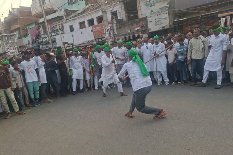 हर्षोल्लास के साथ मना मुहर्रम, ‘या अली, या हुसैन’ के नारों से गुंजायमान रहा अरवल