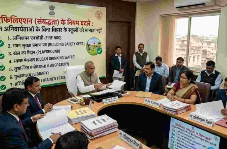 बिहार में स्कूल एफिलिएशन के नियम बदले, अब इन चीजों के बिना नहीं मिलेगी मान्यता