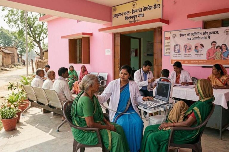 Cancer Screening Training: हेल्थ एंड वेलनेस सेंटरों पर कैंसर की स्क्रीनिंग, मरीजों को गांव में ही मिलेगा इलाज