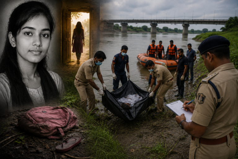घर से निकली सपना का 24 घंटे बाद नदी में मिला शव; गांव में मातम, पुलिस हर एंगल से जांच में जुटी