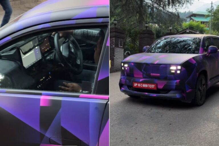 मनाली में टेस्टिंग के दौरान दिखी Honda 0 Alpha, अंदर का हाई-टेक केबिन आया नजर, देखें वीडियो