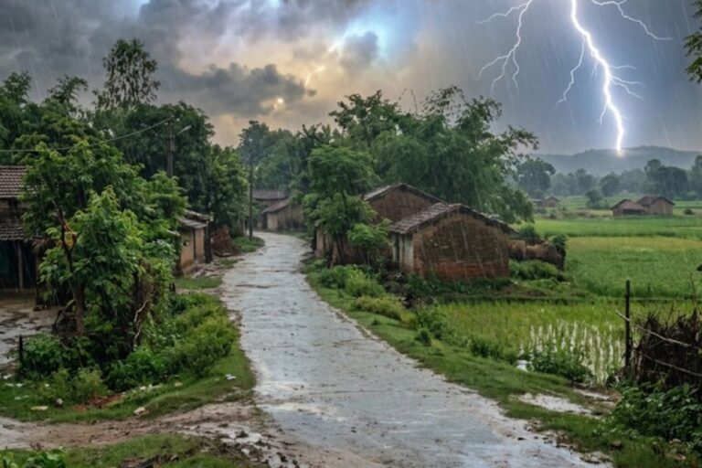 झारखंड में बारिश का कहर: वज्रपात से आठ की मौत, आज भी येलो अलर्ट 