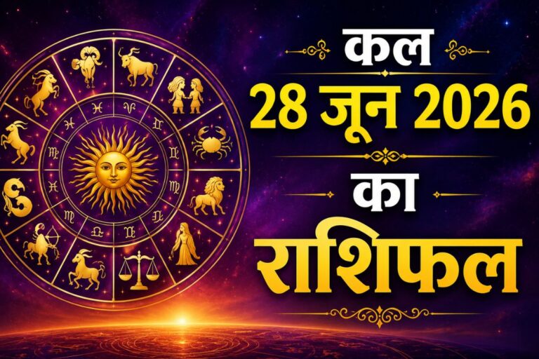 कल का दिन आपके लिए शुभ या चुनौतीपूर्ण? पढ़ें 28 जून 2026 का मेष से मीन तक का भविष्यफल