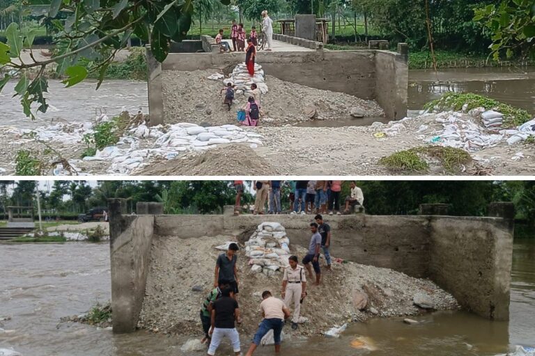 किशनगंज में टूटा पुल बना ‘मौत का रास्ता’, जान जोखिम में डाल स्कूल जा रहे 100 से अधिक बच्चे