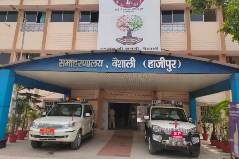 बिना ट्रांजिट पास वाले खनिज वाहनों पर वैशाली में एंट्री पर रोक, सीमाओं पर कड़ी निगरानी