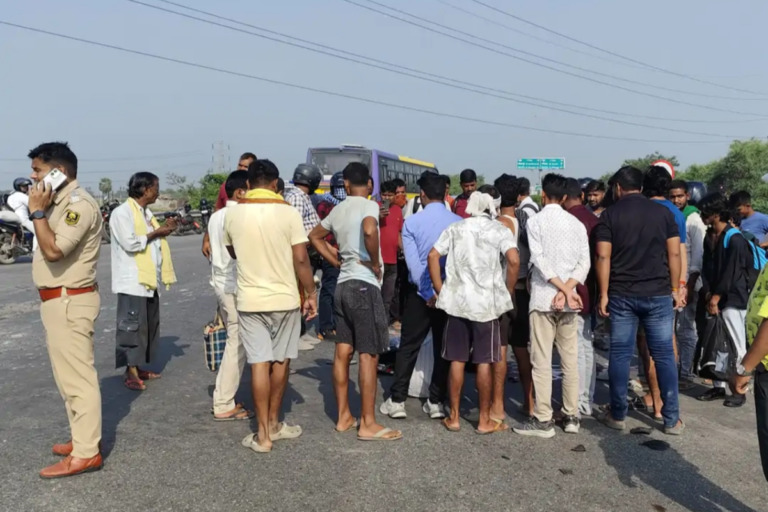 पटना-बख्तियारपुर फोरलेन पर बाइक सवार दो दोस्तों को ट्रक ने कुचला, एक की मौत, जगदंबा स्थान से दर्शन कर लौट रहे थे