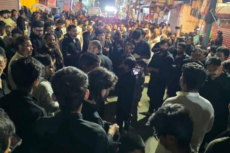 पटना सिटी में मुहर्रम पर मातमी जुलूस, कर्बला की याद में माहौल गमगीन