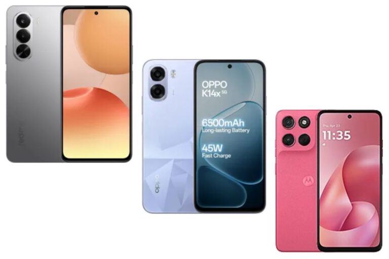 Realme P4x Vs OPPO K14x Vs Motorola G57 Power: ₹20,000 से कम में कौन-सा फोन है सबसे दमदार, जानिए पूरा फर्क