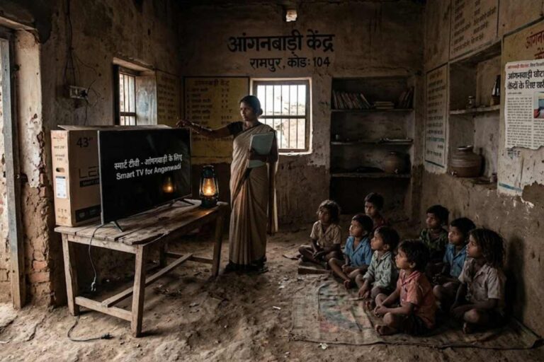 समस्तीपुर: आंगनबाड़ी घोटाला, बिना बिजली-पानी वाले आंगनबाड़ी केंद्रों के लिए खरीदे गए टीवी