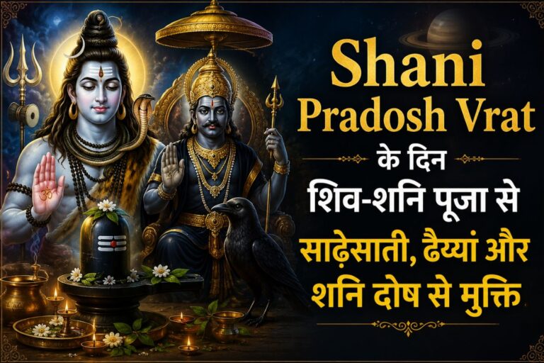 साल के आखिरी शनि प्रदोष पर करें ये उपाय, साढ़ेसाती-ढैय्या से मिलेगी राहत