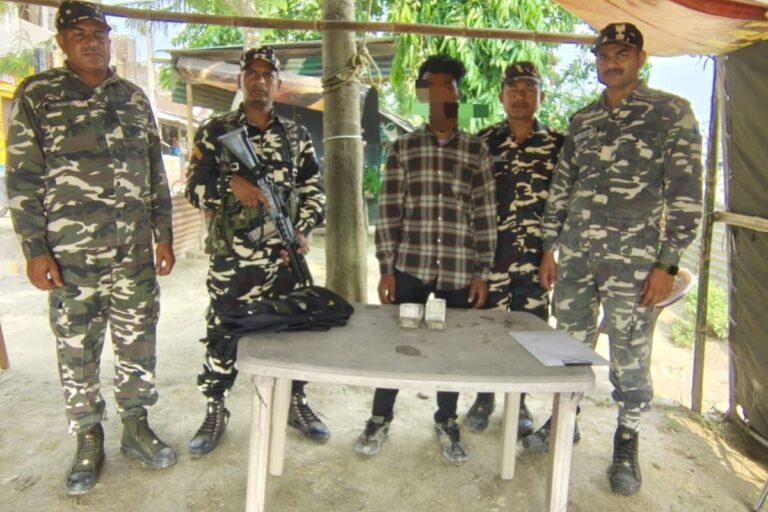 सुपौल में भारत-नेपाल सीमा पर SSB की बड़ी कार्रवाई, 1.44 लाख रुपये के साथ एक व्यक्ति पकड़ा गया