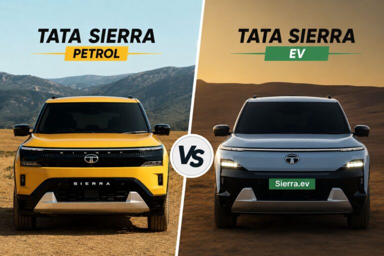 Tata Sierra Petrol खरीदें या EV का इंतजार करें? लॉन्च से पहले जानिए कौन-सा ऑप्शन रहेगा बेहतर