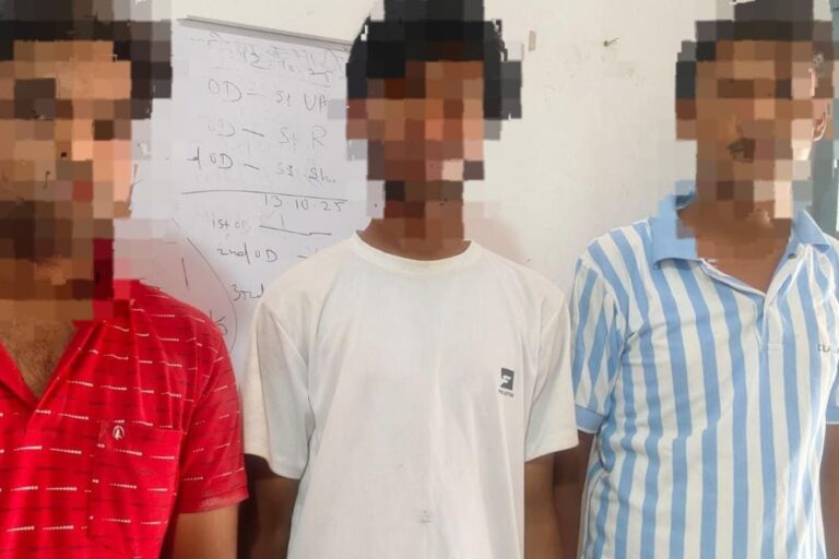 सीवान में अवैध हथियार तस्करी नेटवर्क का खुलासा, 30 जिंदा कारतूस के साथ 3 गिरफ्तार